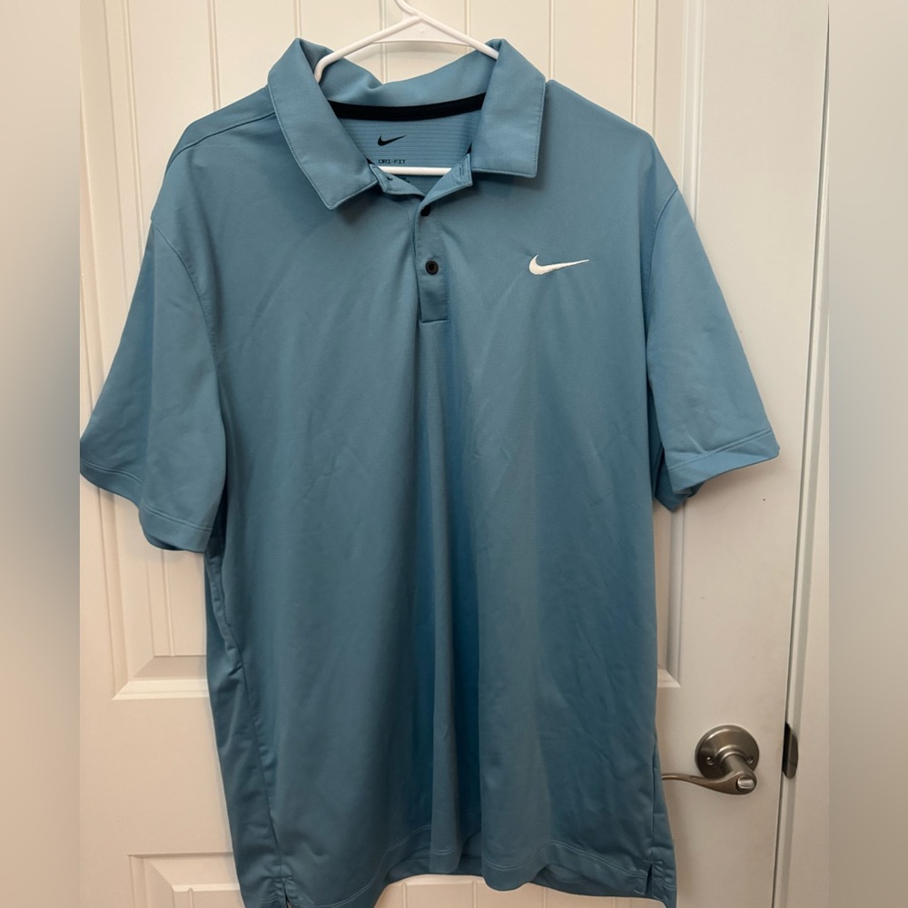 Nike Men's Blue Polo Shirt XL A